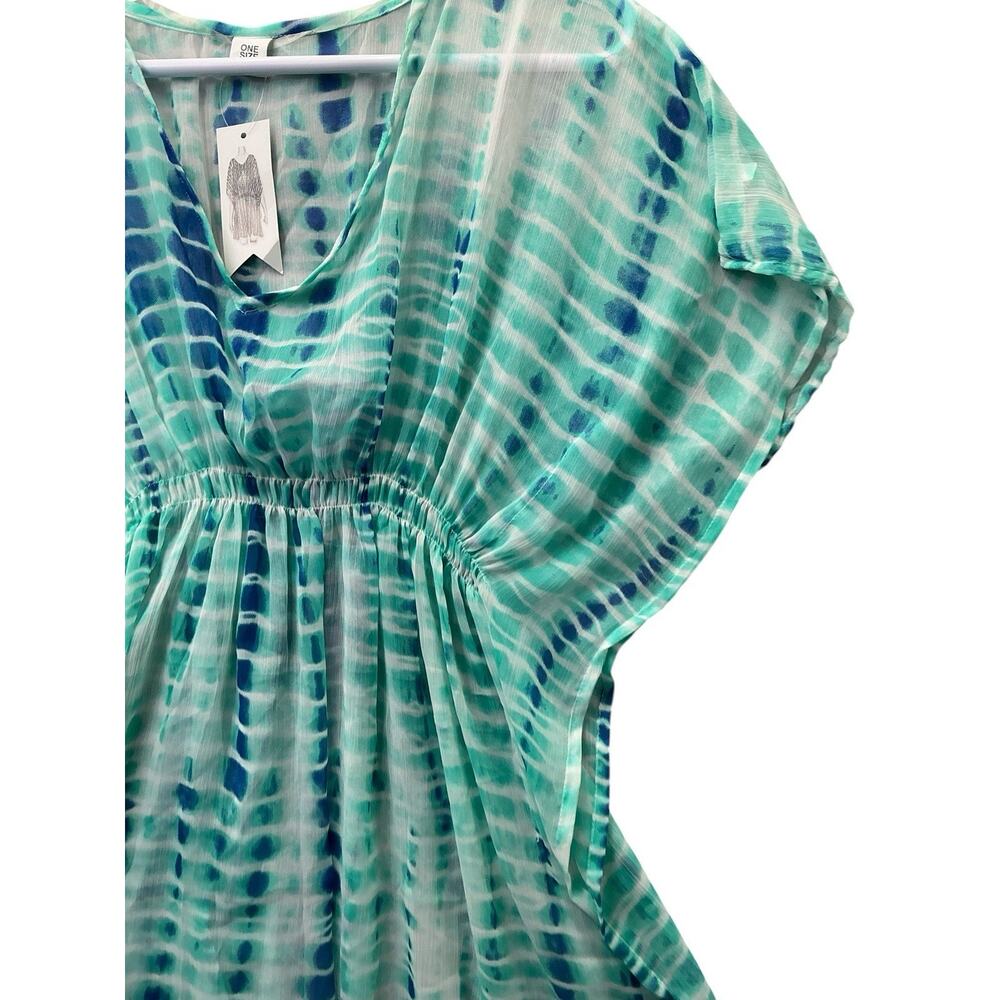 Pineapples Hawaii Tie Dye Beach Cover Up NWT - Picture 8 of 15